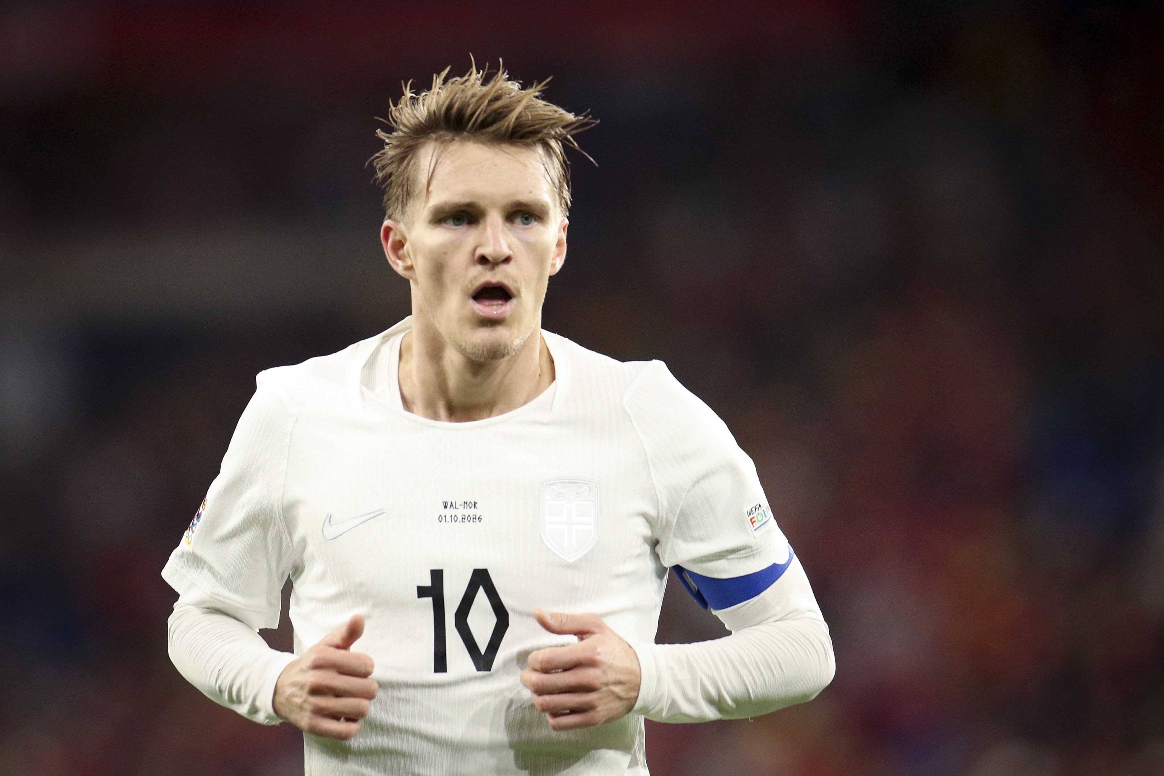 Arsenal chuẩn bị gia hạn hợp đồng với Martin Odegaard. Ảnh: EPA/DIMITRIS LEGAKIS
