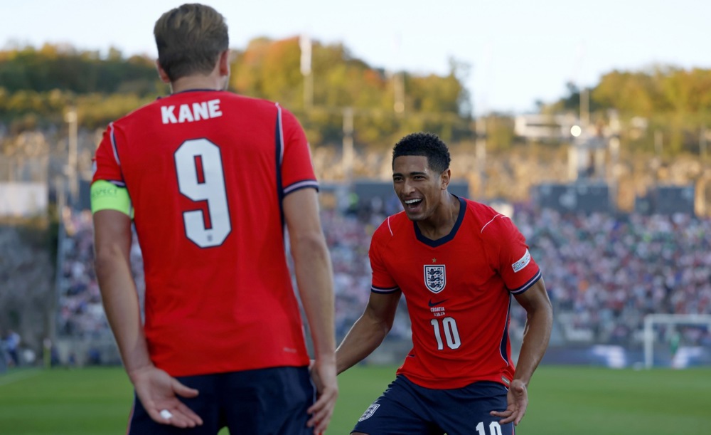 Kane và Bellingham thăng hoa trong hệ thống của Tuchel. Ảnh: EPA.