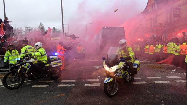 Cảnh sát địa phương cảnh báo Man City trước trận Liverpool. (Ảnh: Getty – Contributor)