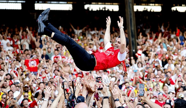 Arteta đang nắm quyền lực tối thượng tại Emirates. (Ảnh: EPA Images)