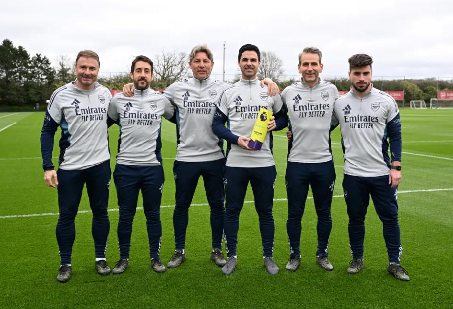 Tham vọng của Arsenal với Mikel Arteta chưa dừng lại. Ảnh: Arsenal