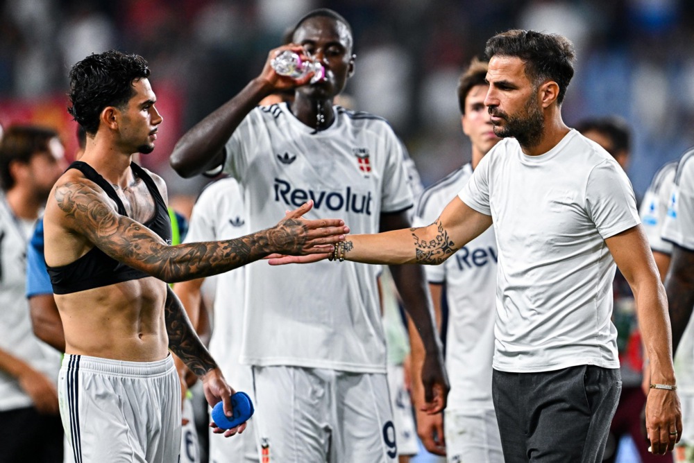 Fabregas l&agrave;m rất tốt tại Como. Ảnh: EPA.