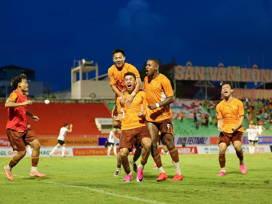 HAGL c&oacute; chiến thắng tưng bừng trước Đ&agrave; Nẵng. Ảnh: Ho&agrave;ng Anh Gia Lai FC.