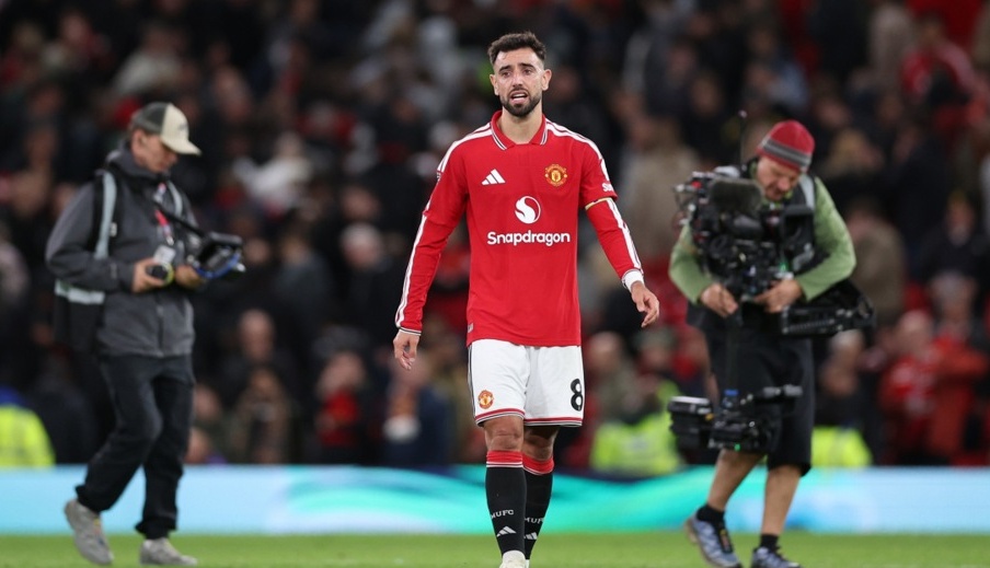Man Utd hòa 1-1 Tottenham. Ảnh: EPA.