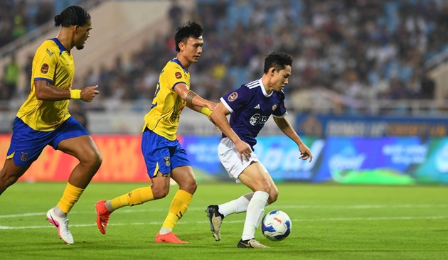 Hà Nội thắng nhọc tân binh. (Ảnh: Hanoi Football Club)