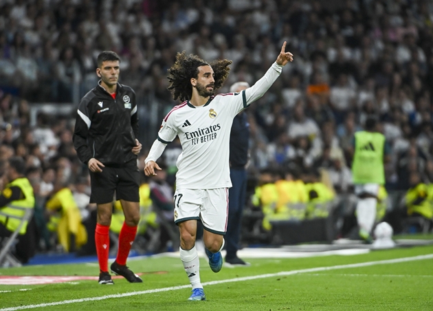 Marc Cucurella l&ecirc;n tiếng bảo vệ Vinicius Junior. Ảnh: EPA
