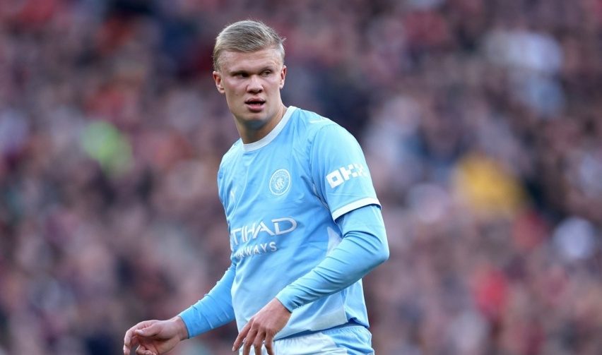 Haaland c&oacute; cơ hội viết sử ở Champions League. Ảnh: EPA.