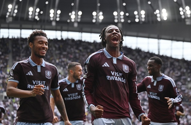 Aston Villa chỉ tạo ra sự khó chịu khi đến với sân chơi châu Âu. Ảnh: EPA.
