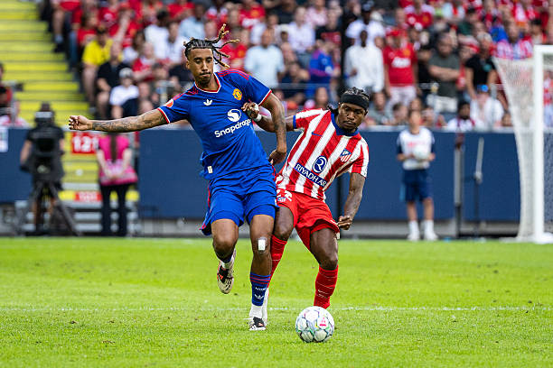Atletico chắc chắn sẽ mang đến rất nhiều thách thức cho Quỷ đỏ. Ảnh: Michael Campanella/Getty Images.