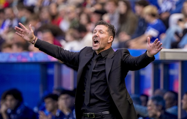 Simeone đã tạo nên đế chế hùng mạnh cho Atletico. (Ảnh: EPA Images)
