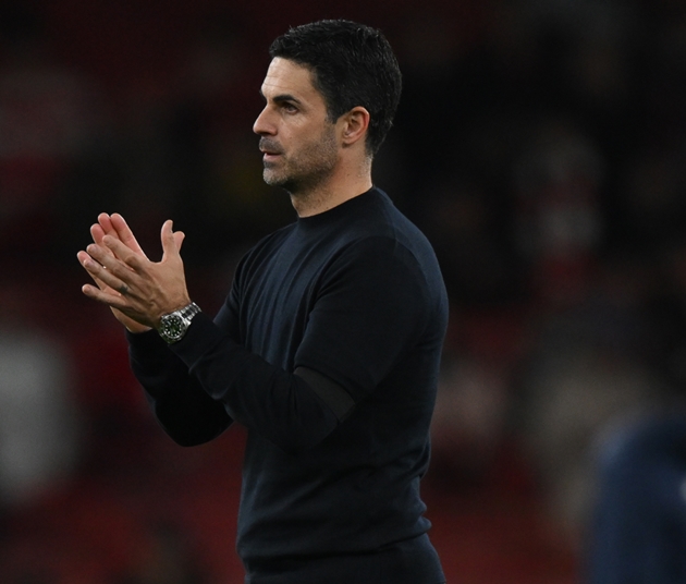 Mikel Arteta đã đưa ra những thay đổi giúp Arsenal đánh bại Lille. Ảnh: EPA/DANIEL HAMBURY
