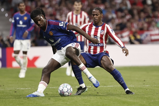Manchester United thua bạc nhược trên sân của Atletico Madrid. Ảnh: EPA/SERGIO PEREZ