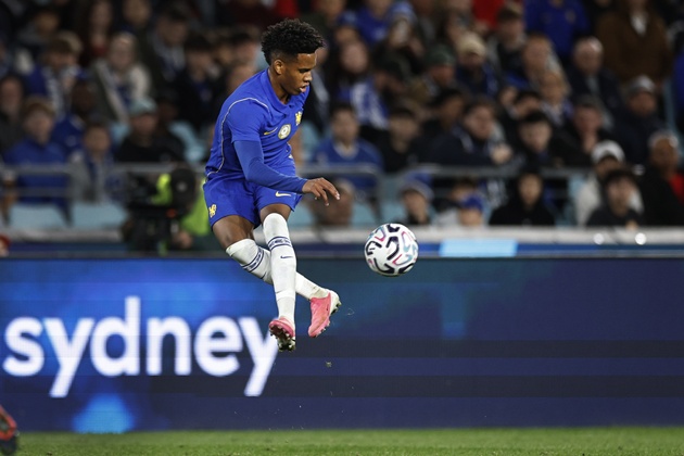 Estevao không có nhiều cơ hội tại Chelsea dưới thời HLV Alonso. Ảnh: EPA