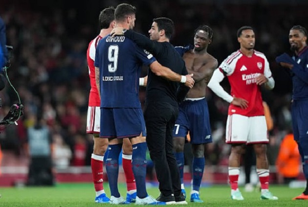 Giroud đã có cơ hội trở lại chốn xưa. Ảnh: Daniel Derajinski/Icon Sport via Getty Images.