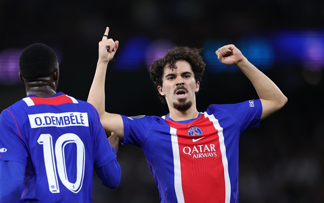 Ảnh bài viết Vitinha lý giải hiệp hai chật vật của PSG trước Man City