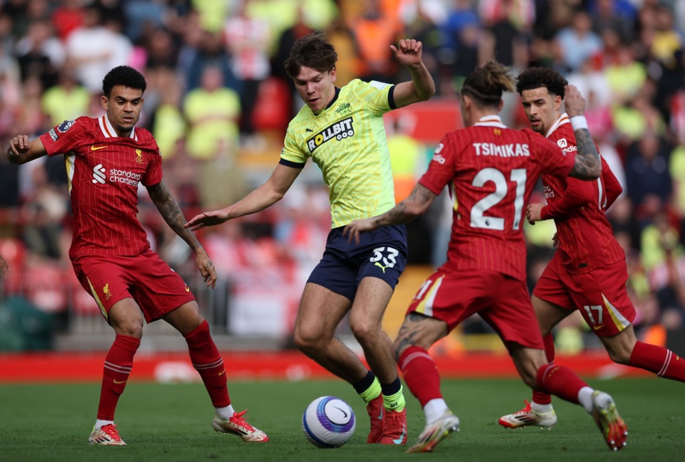 Tyler Dibling từng được đánh giá rất cao ở Southampton. Ảnh: EPA.