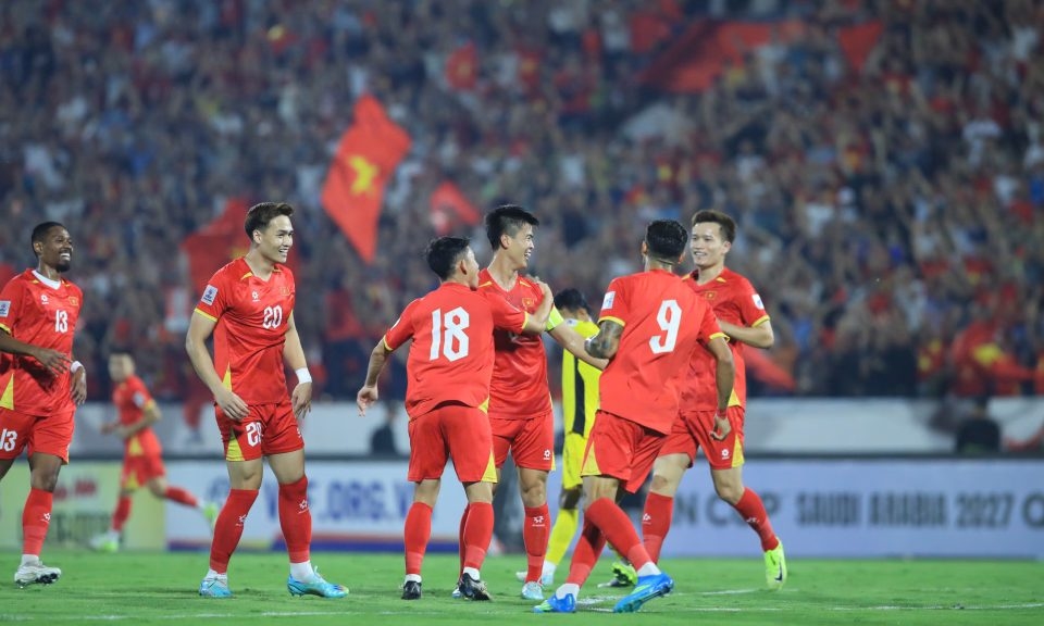 ĐT Việt Nam c&oacute; thể bị ảnh hưởng nếu VCK Asian Cup 2027 bị ho&atilde;n. Ảnh: VFF.