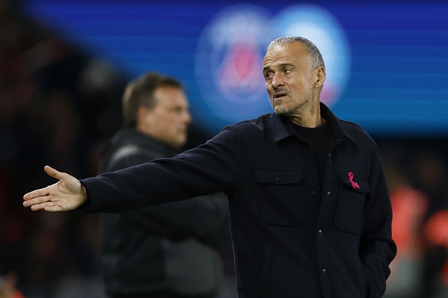 Luis Enrique khó có thể bỏ qua cơ hội giành điểm trước những đối thủ như Strasbourg. Ảnh: EPA