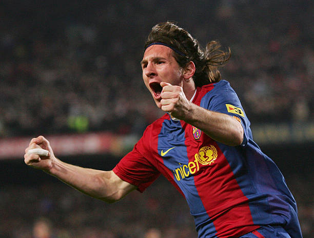 Messi tuổi 19 thắp sáng đêm Siêu kinh điển tại Camp Nou. Ảnh: Denis Doyle/Getty.