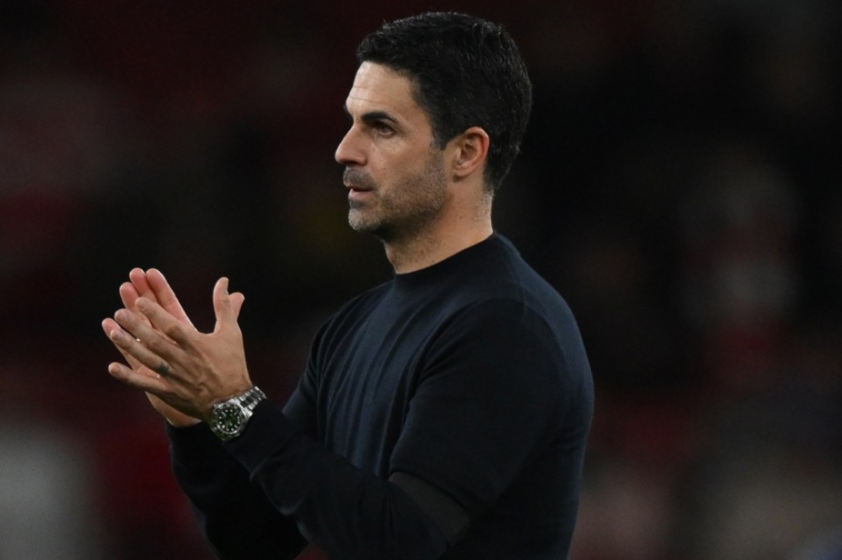 Arsenal đặt mục tiêu có 3 điểm trước Nottingham. Ảnh: EPA.