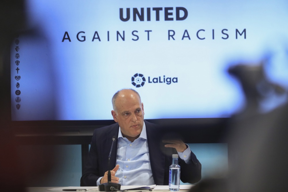 Uỷ ban đại diện của La Liga đang chứng đựng nhiều mâu thuẫn nội bộ. Ảnh: EPA.