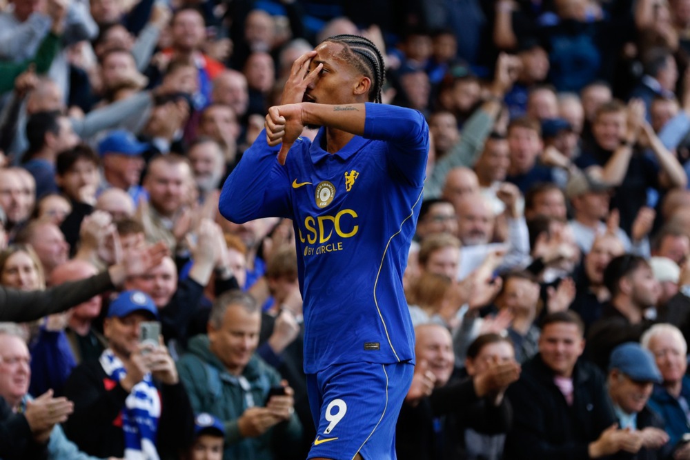 Joao Pedro là nhân tố đáng chú ý của Chelsea. Ảnh: EPA.