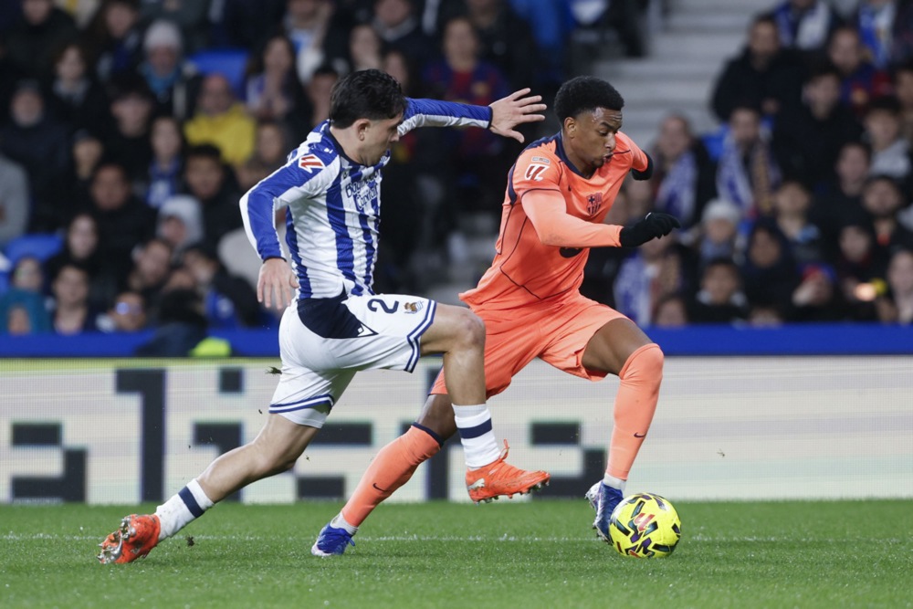 Balde đứng trước khả năng rời Barca trong tháng Giêng. Ảnh: EPA.