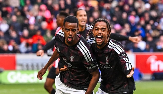 Isak đang c&oacute; phong độ cao. Ảnh: Liverpool.