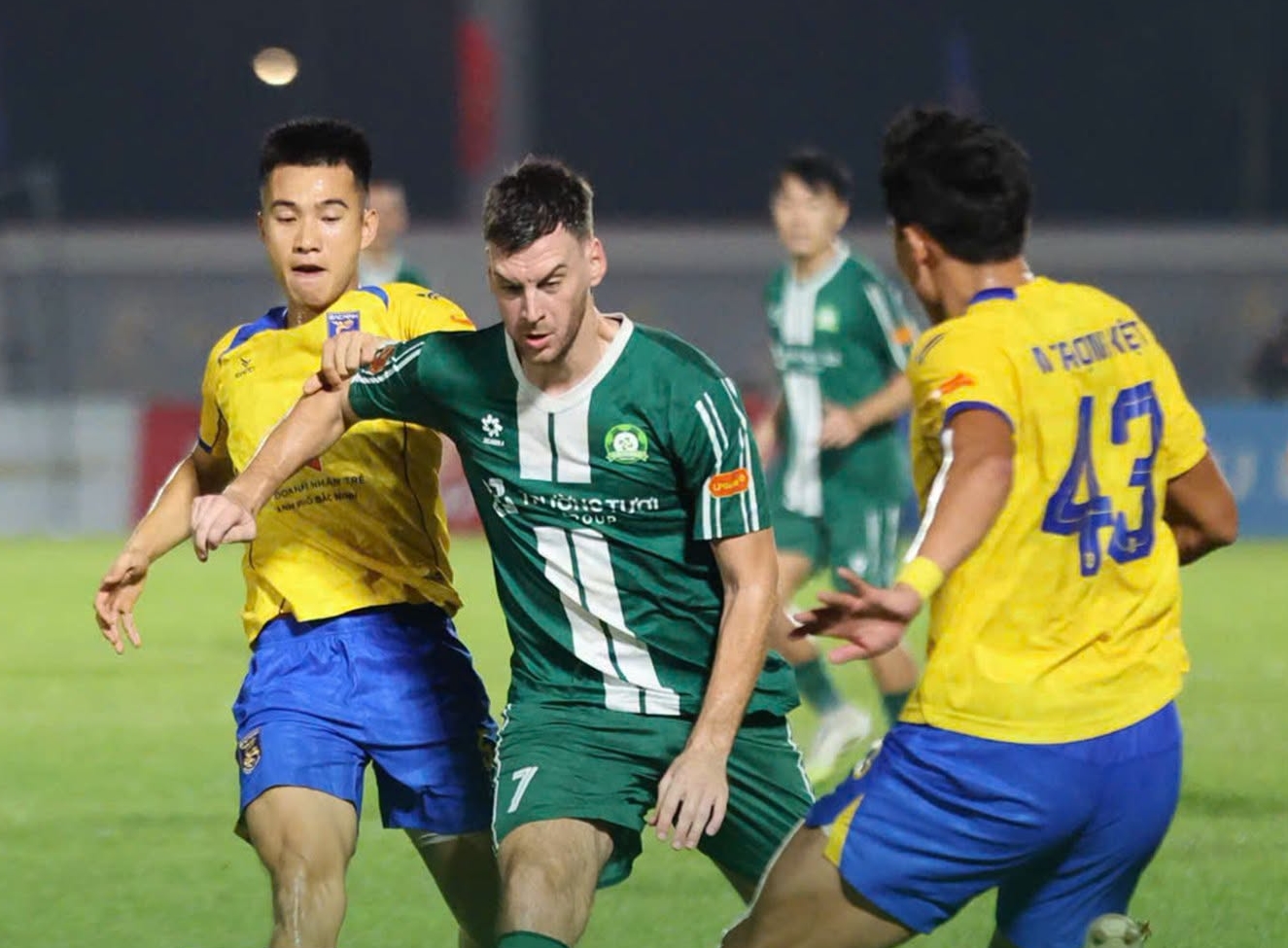 Bắc Ninh và Đồng Nai chia điểm tại vòng 4 V-League 2026/27. Ảnh: TP Đồng Nai FC.