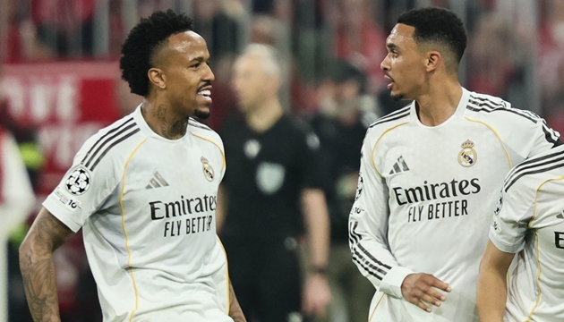 Eder Militao vừa trở lại sau chấn thương. Ảnh: EPA