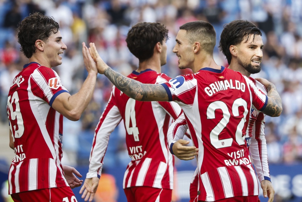 Atletico Madrid có khởi đầu mùa giải ấn tượng. Ảnh: EPA.
