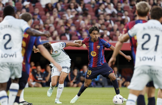 Yamal sẵn sàng bùng nổ trước PSG. (Ảnh: EPA Images)