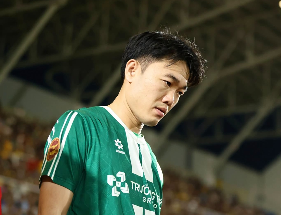 Đồng Nai của Lương Xuân Trường đang nghụp lặn ở đáy bảng xếp hạng V-League mùa này. Ảnh: Thành phố Đồng Nai FC.