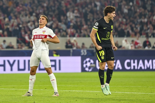 Ảnh bài viết Alvarez lập công, 10 người Atletico hòa Stuttgart