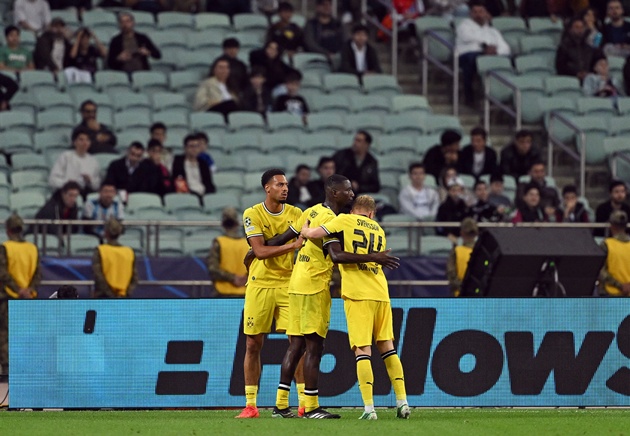 Ảnh bài viết Guirassy tỏa sáng, Dortmund nhọc nhằn hạ Sabah 2-1