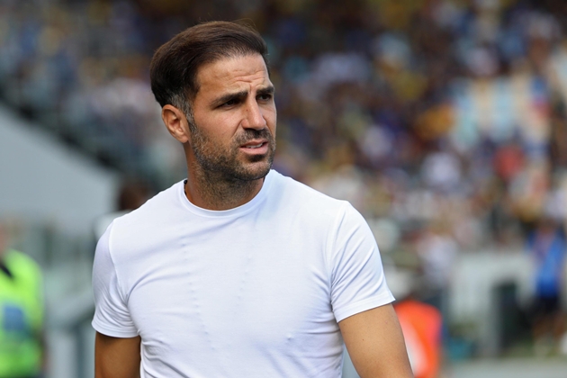 Cesc Fabregas gặt hái thành công với Como suốt thời gian qua. Ảnh: EPA