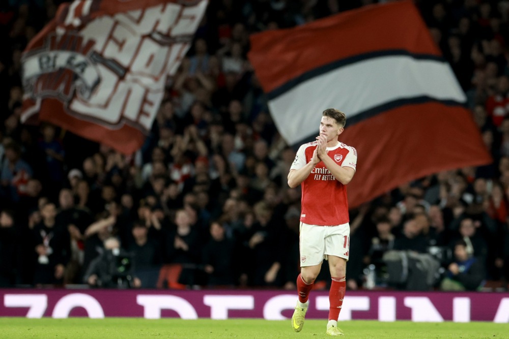 Viktor Gyokeres đang kh&ocirc;ng được trọng dụng tại Arsenal. Ảnh: EPA/Neil Hall.