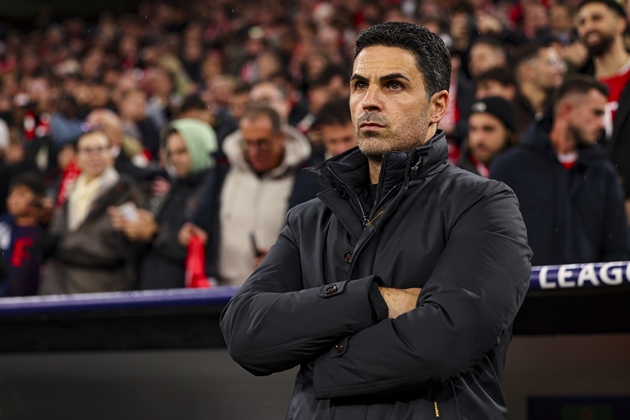 Ảnh bài viết Arteta khen Arsenal đạt đẳng cấp cao nhất sau trận hòa Bayern