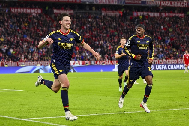 Ảnh bài viết Keown kinh ngạc với thể lực của Declan Rice