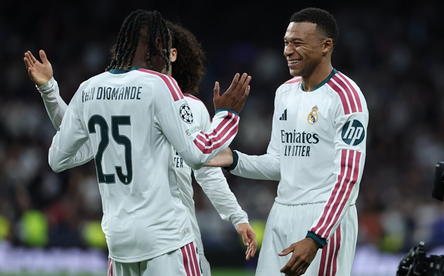 Sự thăng hoa của Mbappe và Diomane che đi vấn đề hệ thống ở Real Madrid. (Ảnh: EPA Images)