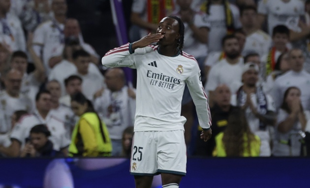 Diomande lại tỏa sáng ở Real Madrid. (Ảnh: EPA Images)