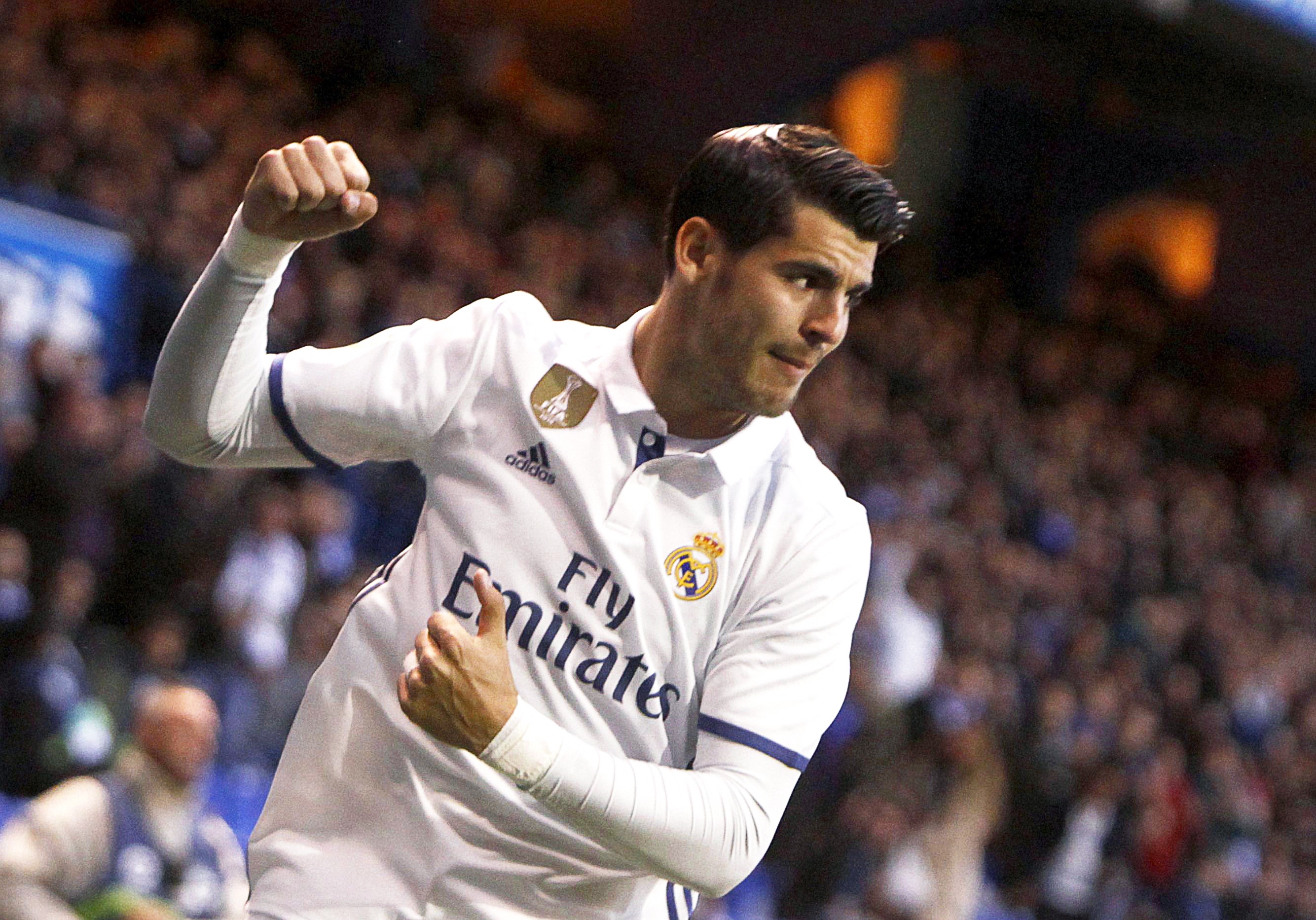 Real Madrid mở ra c&aacute;nh cửa b&oacute;ng đ&aacute; đỉnh cao cho Morata. (Ảnh: EPA Images)