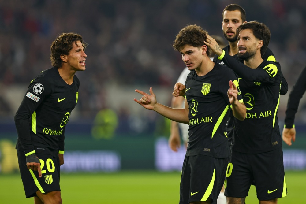 Atletico Madrid đang đạt phong độ cao. Ảnh: EPA.