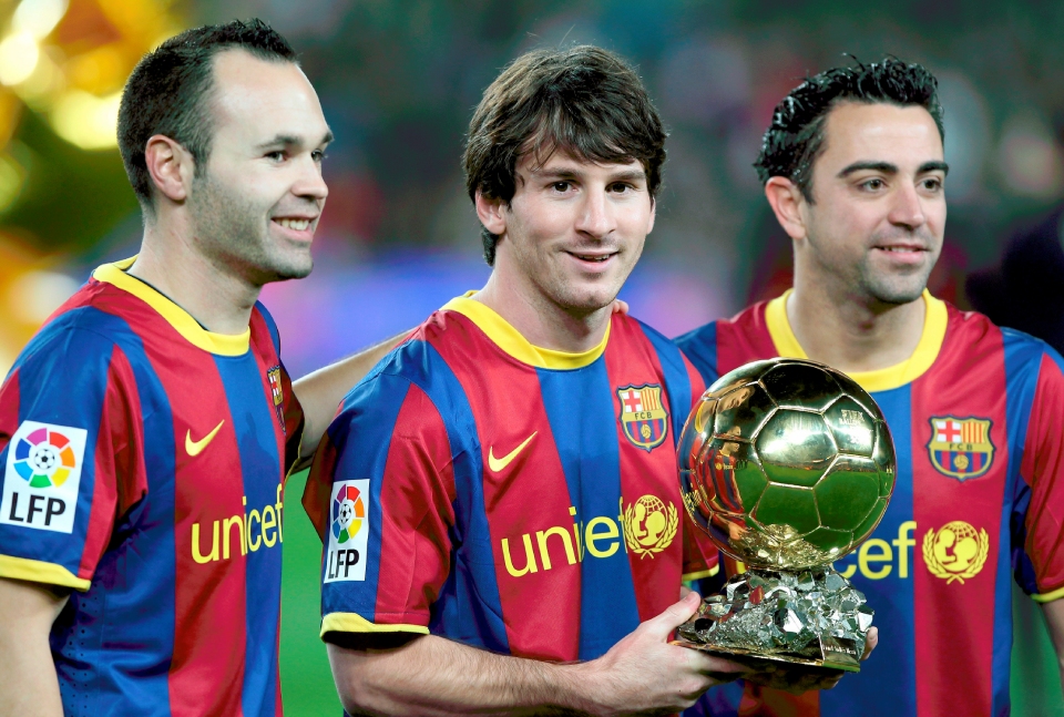 Ảnh bài viết Xavi và Iniesta với những đường chuyền bất tận