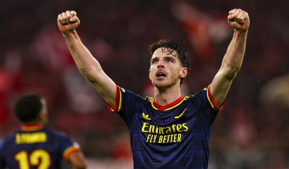 Ảnh bài viết Arteta chỉ ra bước tiến lớn của Declan Rice tại Arsenal