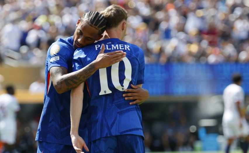 Ảnh bài viết De Zerbi khen ngợi bộ ba Palmer - Pedro - Rogers của Chelsea