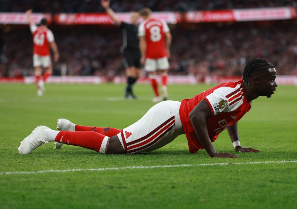 Ảnh bài viết Bukayo Saka nguy cơ nghỉ 8 tuần, Arsenal lo sốt vó