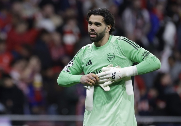 Raya l&agrave; người g&aacute;c đền số 1 Arsenal. Ảnh: EPA.
