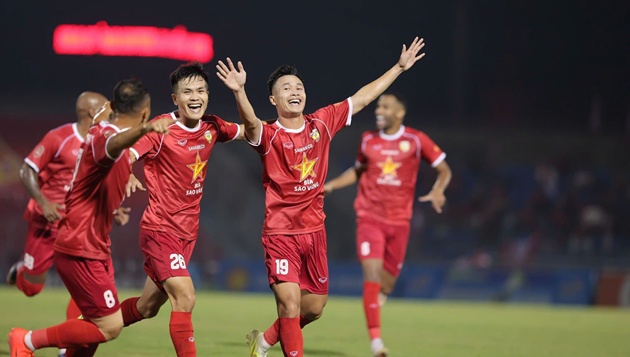 Đội chủ nhà hiện vươn lên vị trí thứ 5 tại V-League. (Ảnh: Hong Linh Ha Tinh FC)