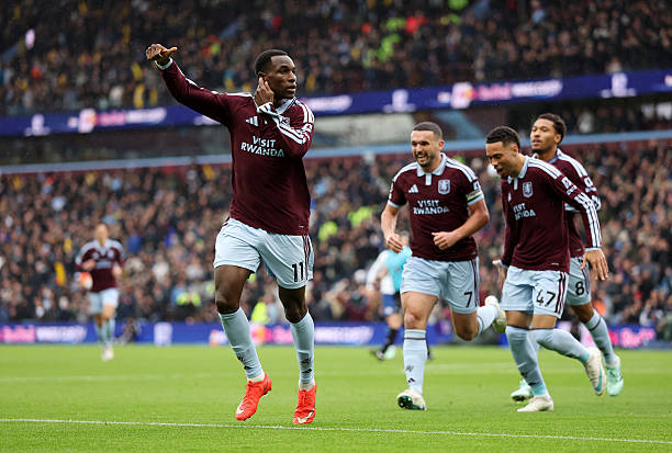Nicolas Jackson có màn trình diễn chói sáng với cú đúp vào lưới Manchester City. Ảnh: Neville Williams / Aston Villa FC / Getty Images.